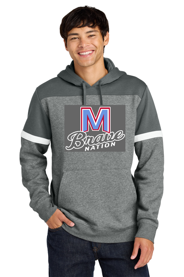 Drive Fleece Colorblock Hoodie (Sport-Tek STF205)