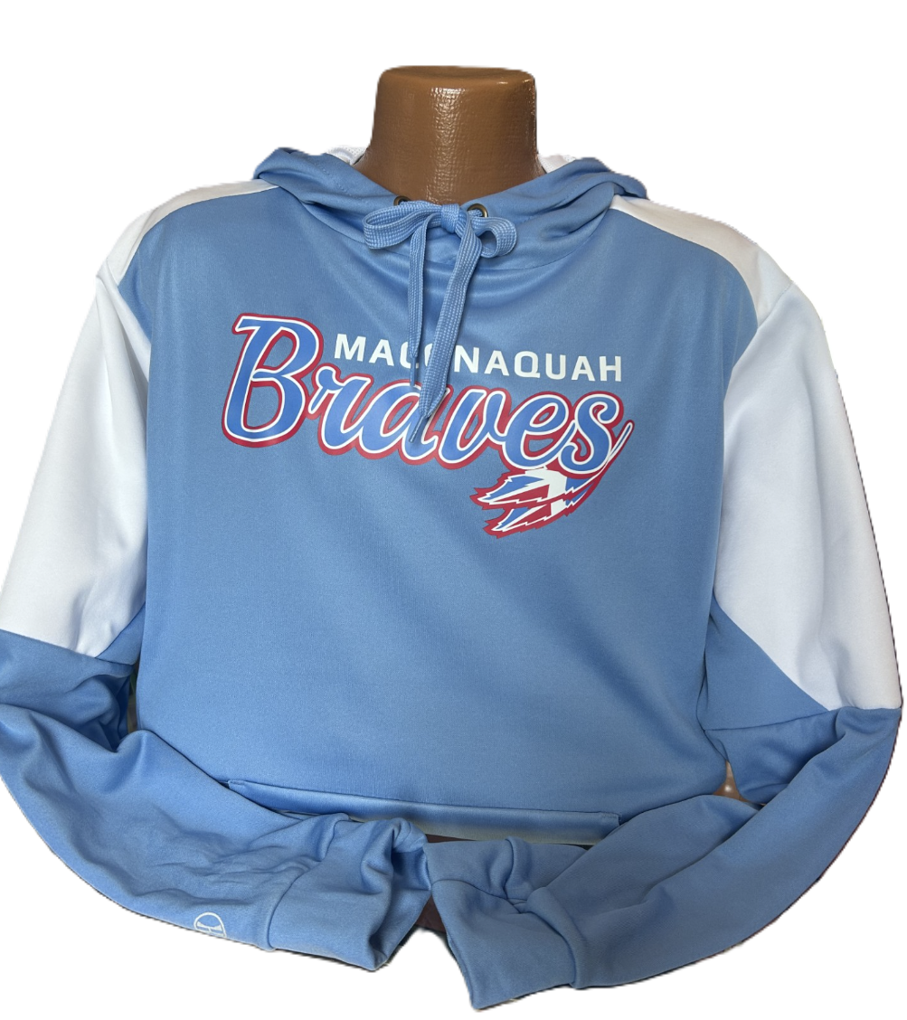 Braves Script Momentum Team Hoodie