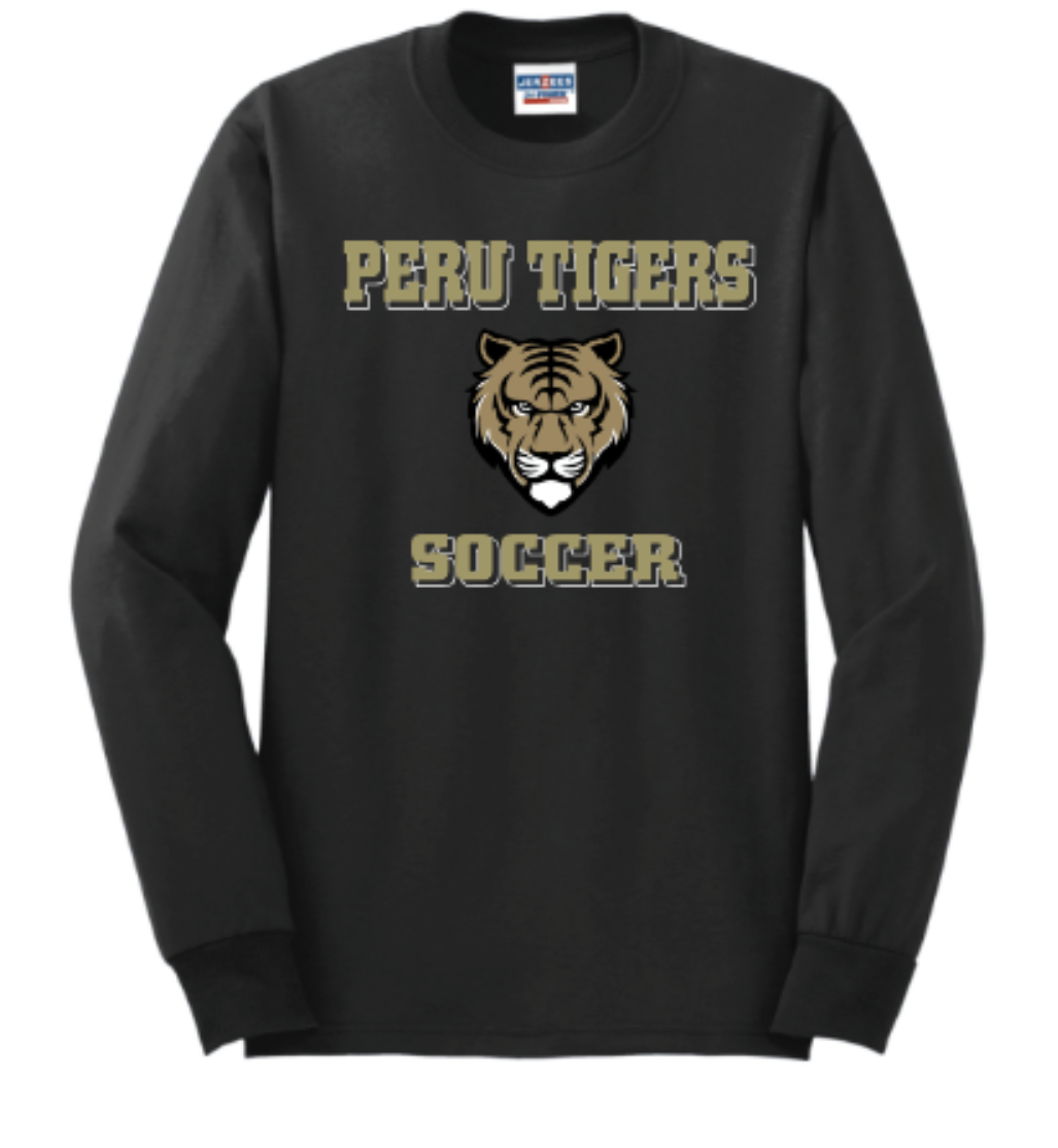 Tiger Soccer Long Sleeve T-Shirt