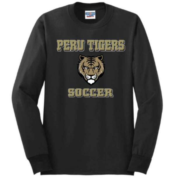Tiger Soccer Long Sleeve T-Shirt