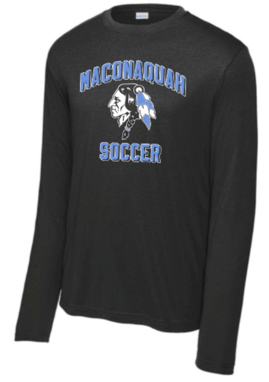 MHS Boys Soccer Warm Up Long Sleeve Shirt
