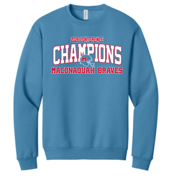 MHS Football Conference Champions Crewneck