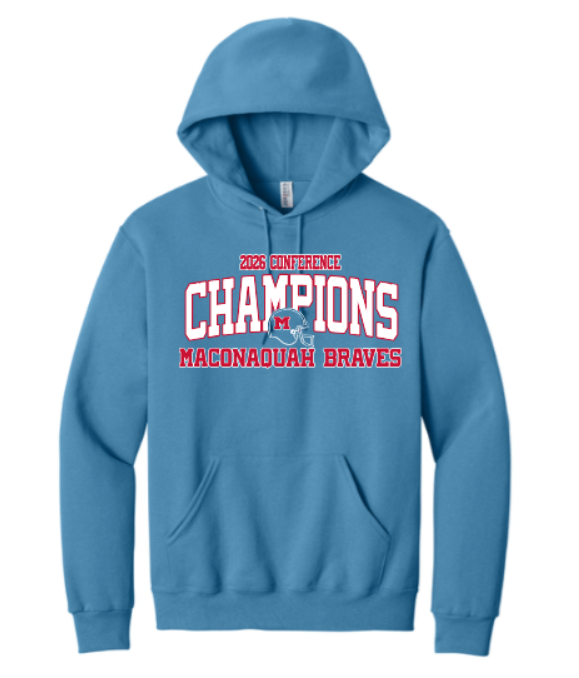 MHS Football Conference Champions Hooded Sweatshirt
