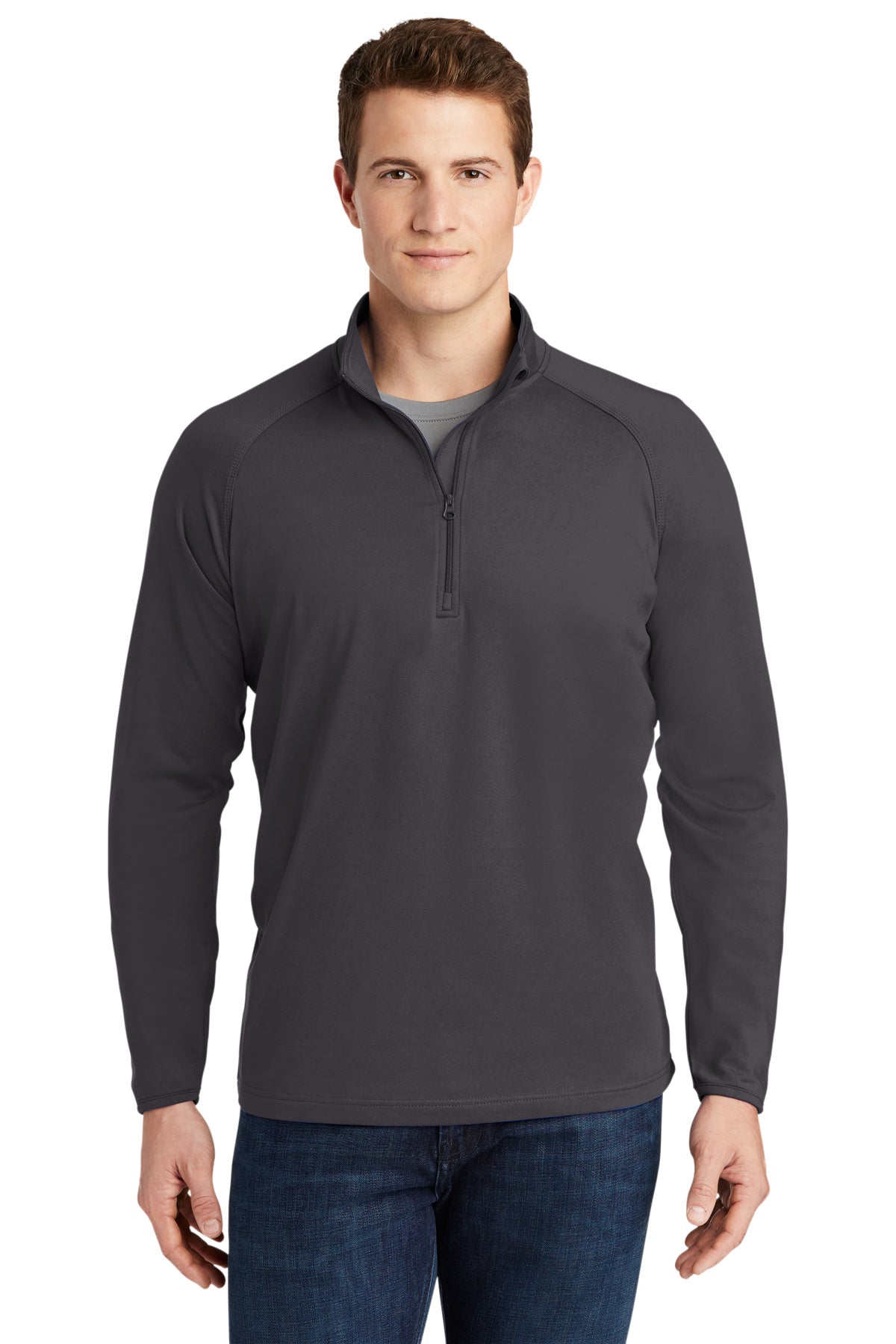 TALL 1/4 Zip TST850 - Gray