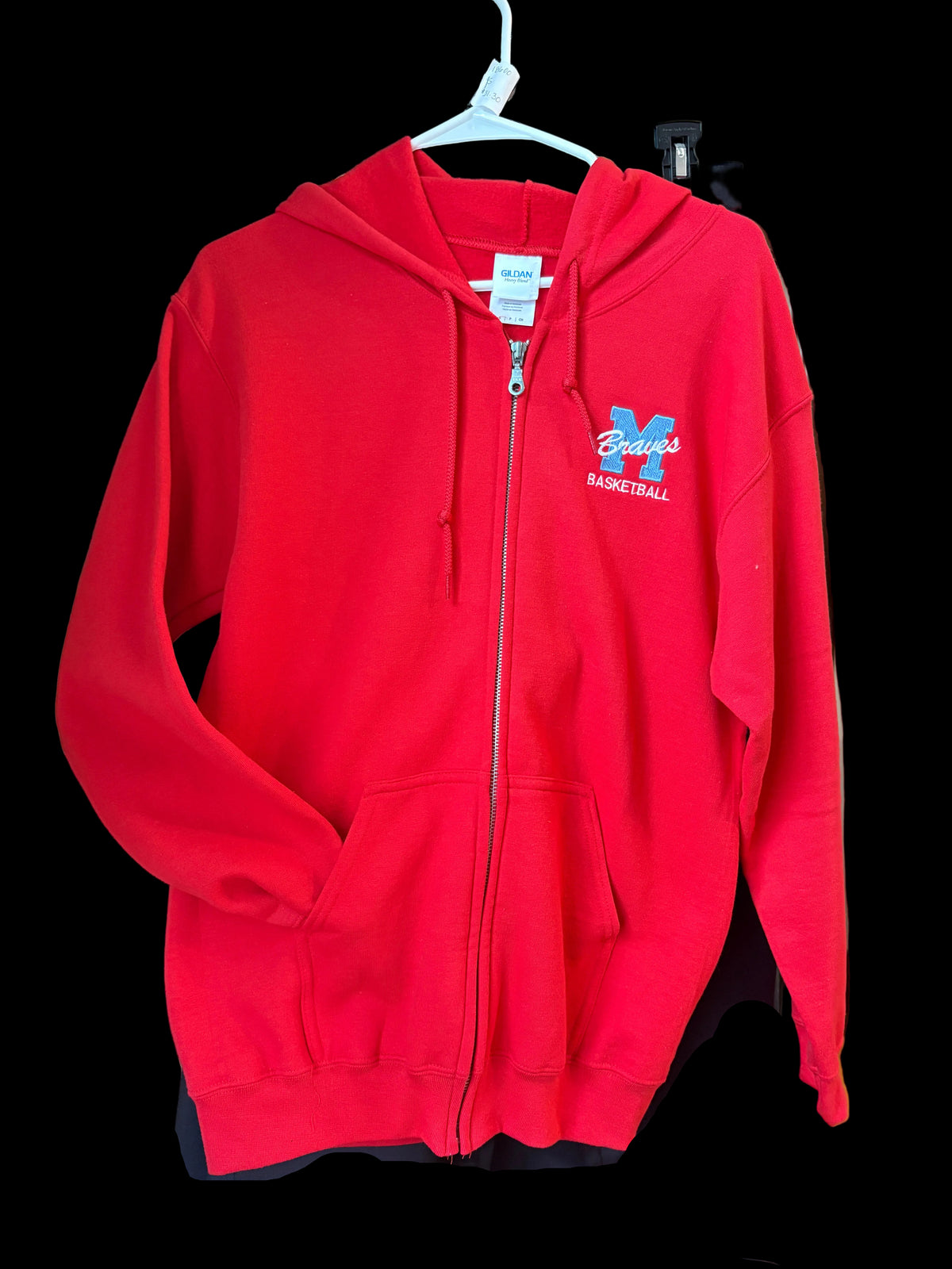 Embroidered Maconaquah Basketball Full Zip Jacket