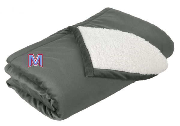 Mountain Lodge Blanket (Port Authority BP40) - Hearth Grey