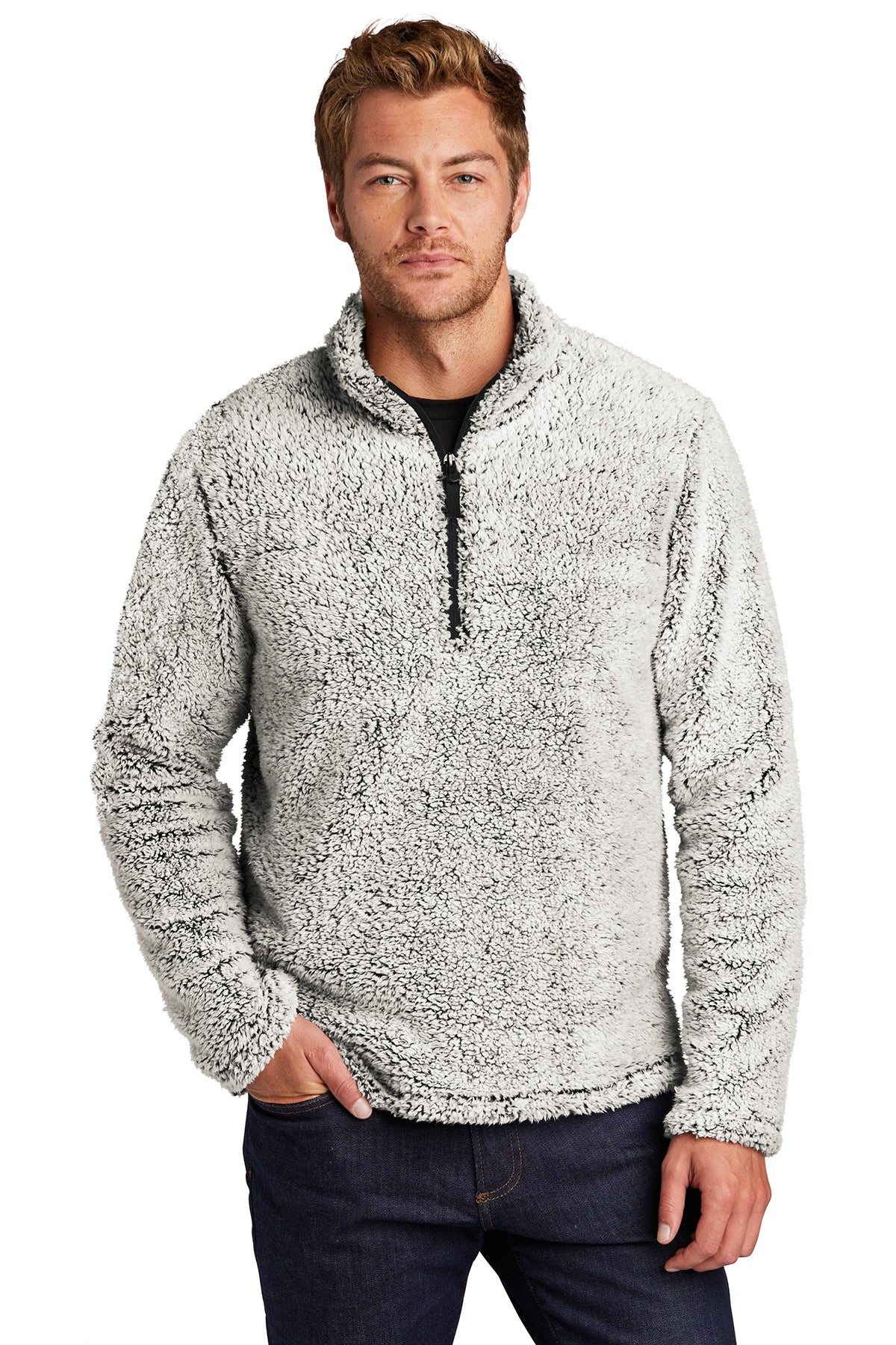 F130 Port Authority® Cozy 1/4-Zip Fleece