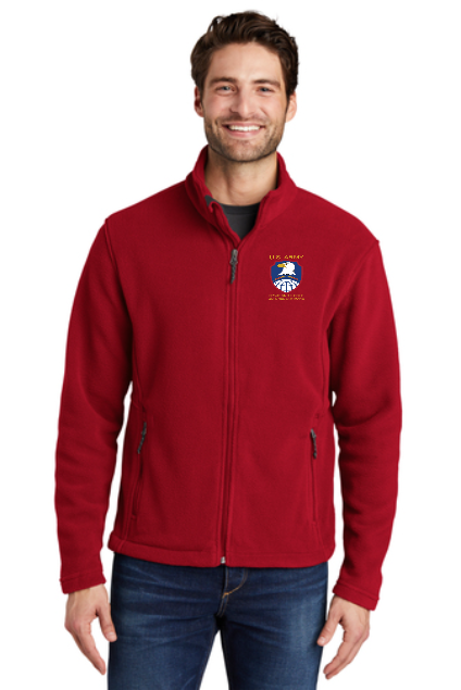 Value Fleece Jacket F217 Red