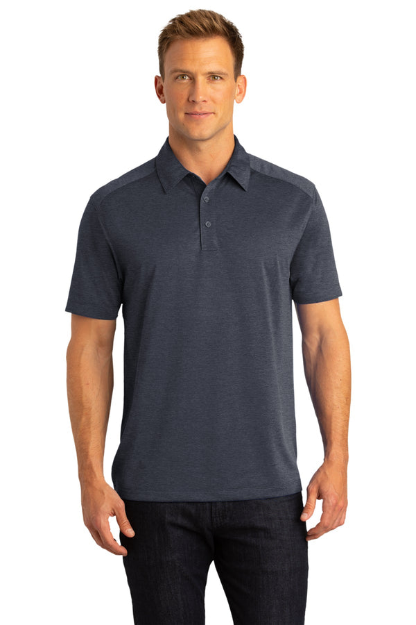 K574  Port Authority® Digi Heather Performance Polo