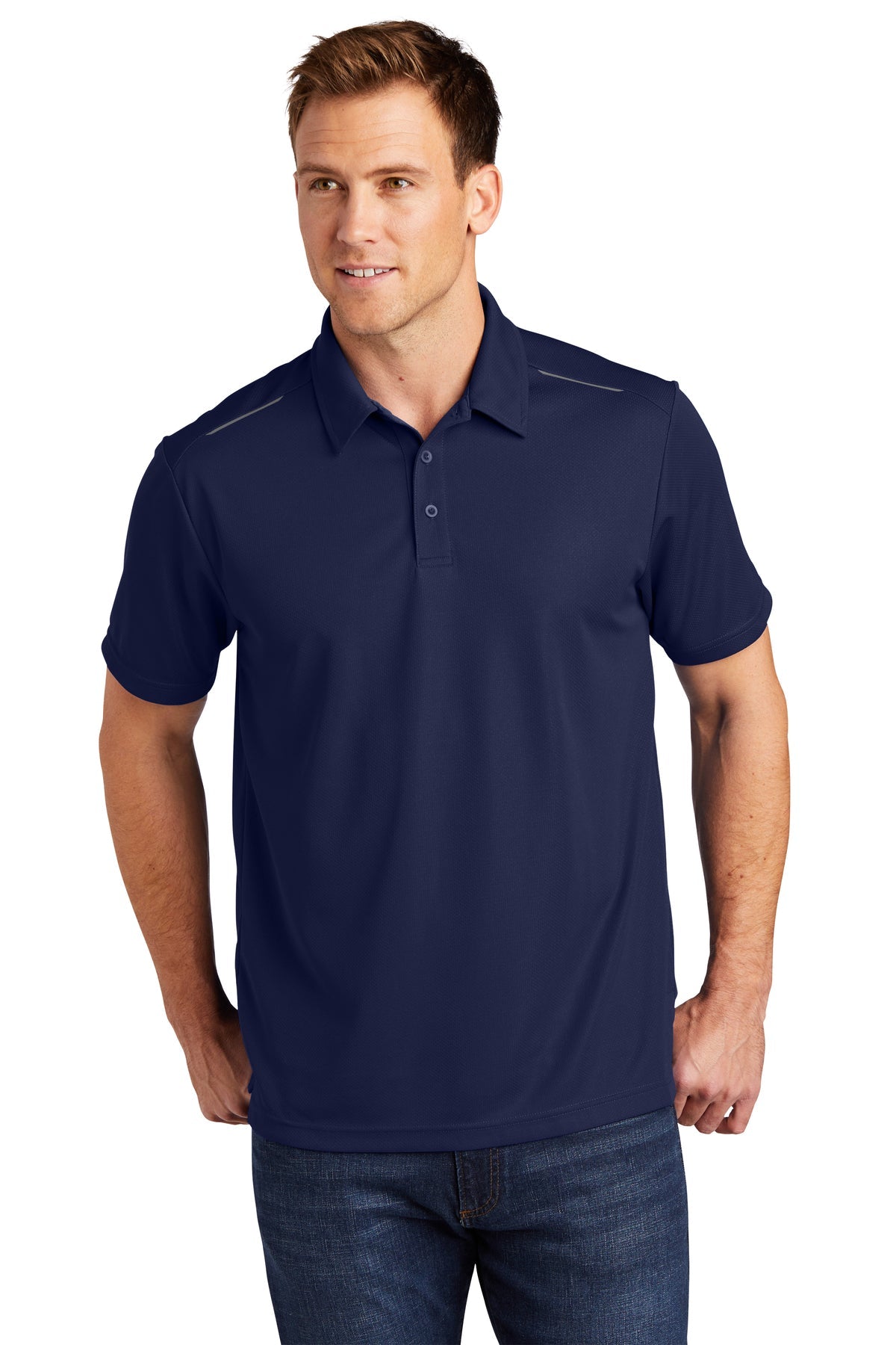 K580 Port Authority® Pinpoint Mesh Polo