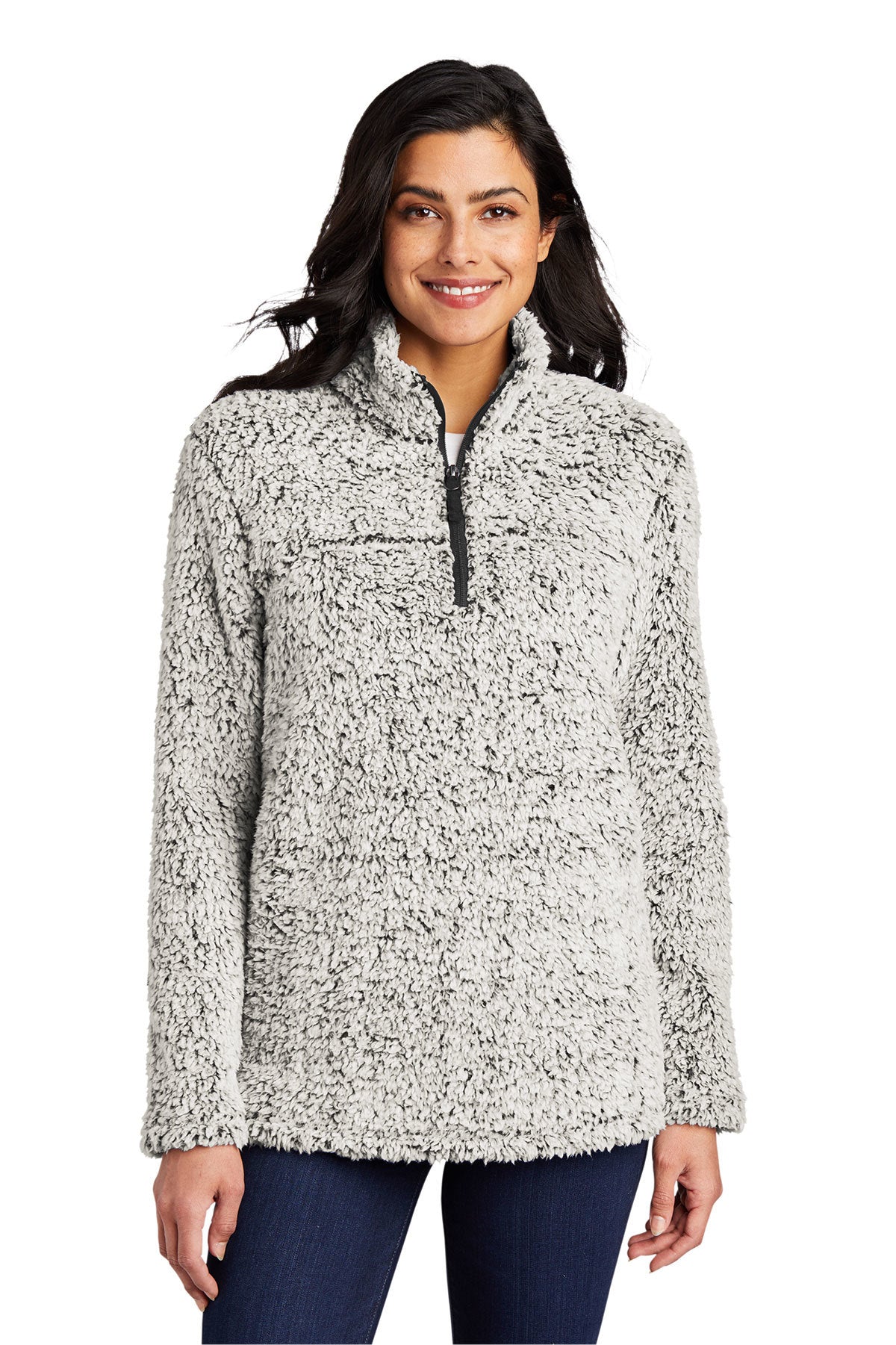 L130  Port Authority® Ladies Cozy 1/4-Zip Fleece