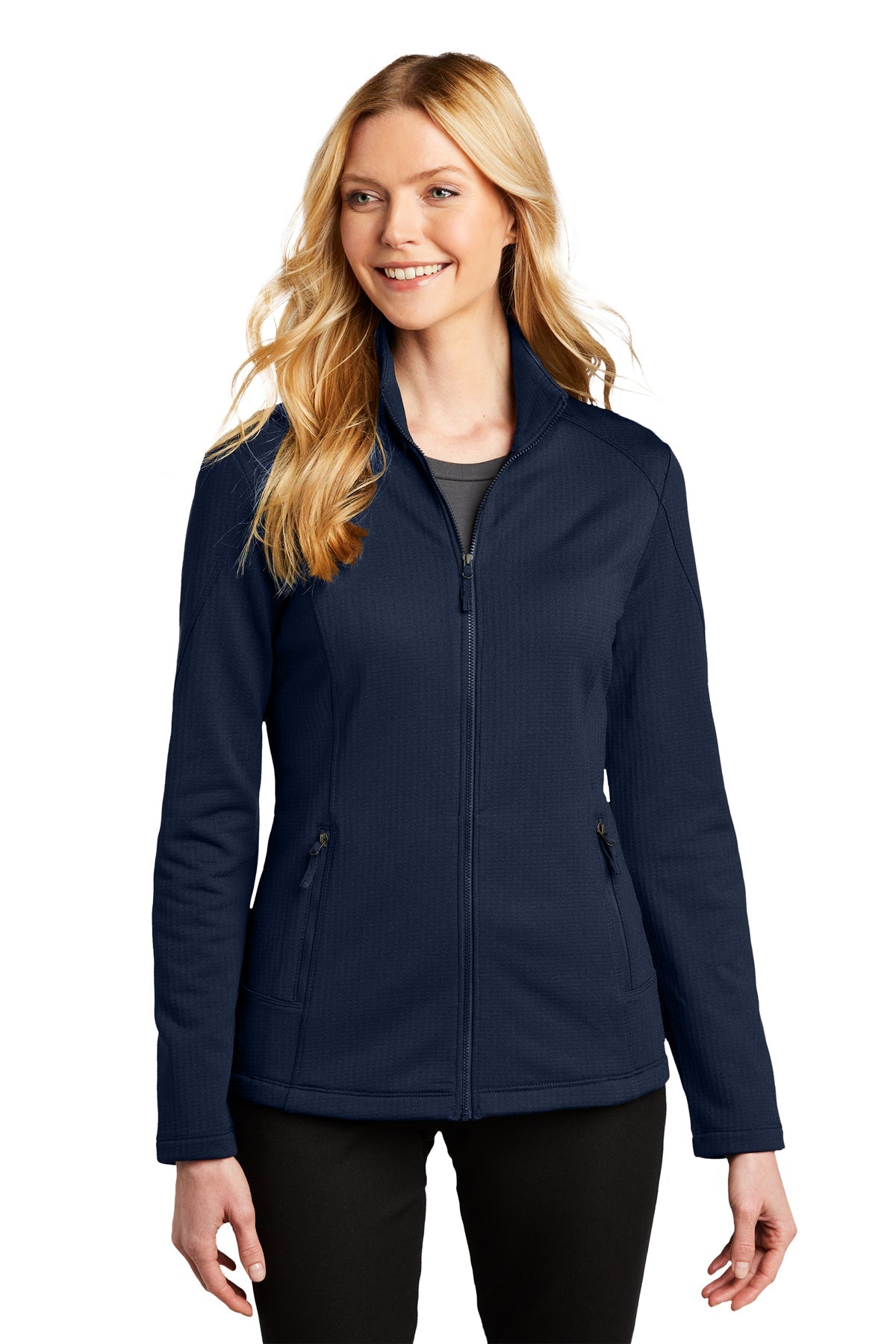 L239 Port Authority® Ladies Grid Fleece Jacket