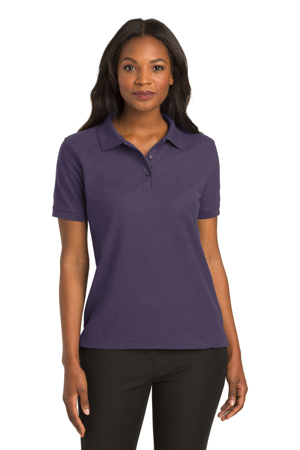 L500-2 Port Authority® Ladies Silk Touch™ Polo