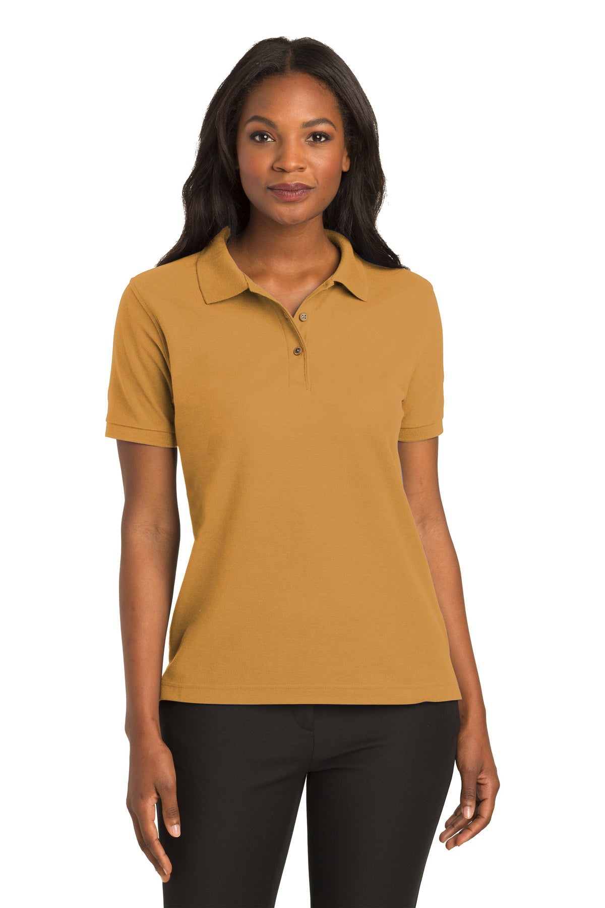 L500-2 Port Authority® Ladies Silk Touch™ Polo