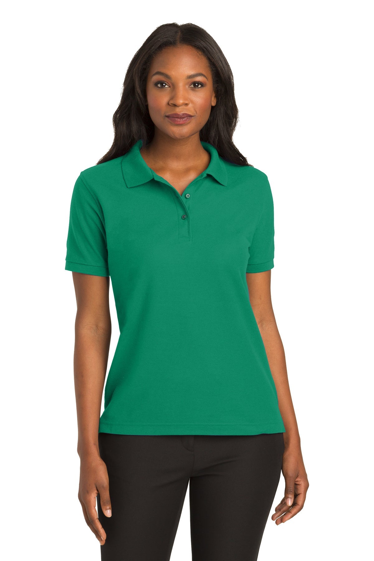 L500-2 Port Authority® Ladies Silk Touch™ Polo