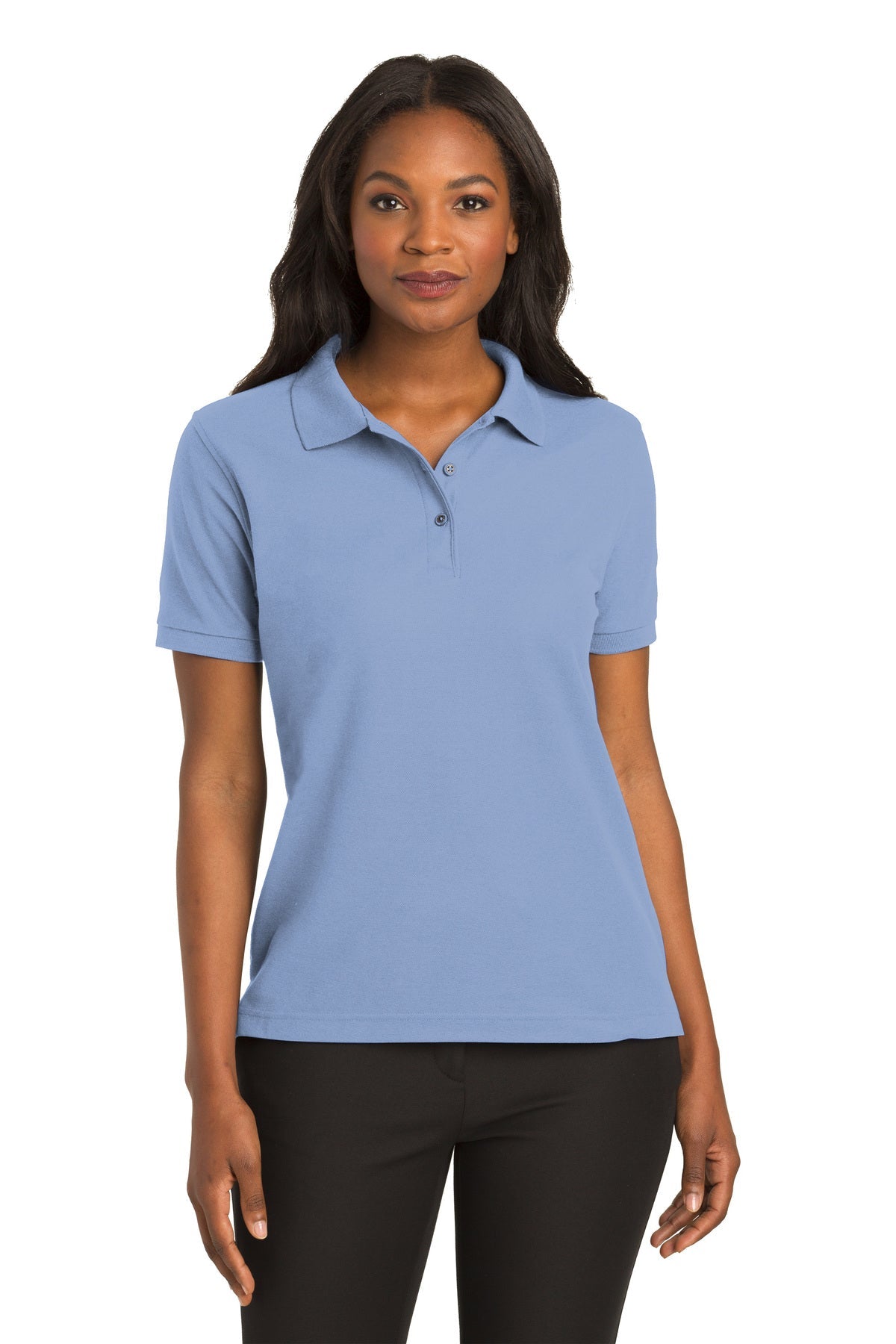 L500-2 Port Authority® Ladies Silk Touch™ Polo