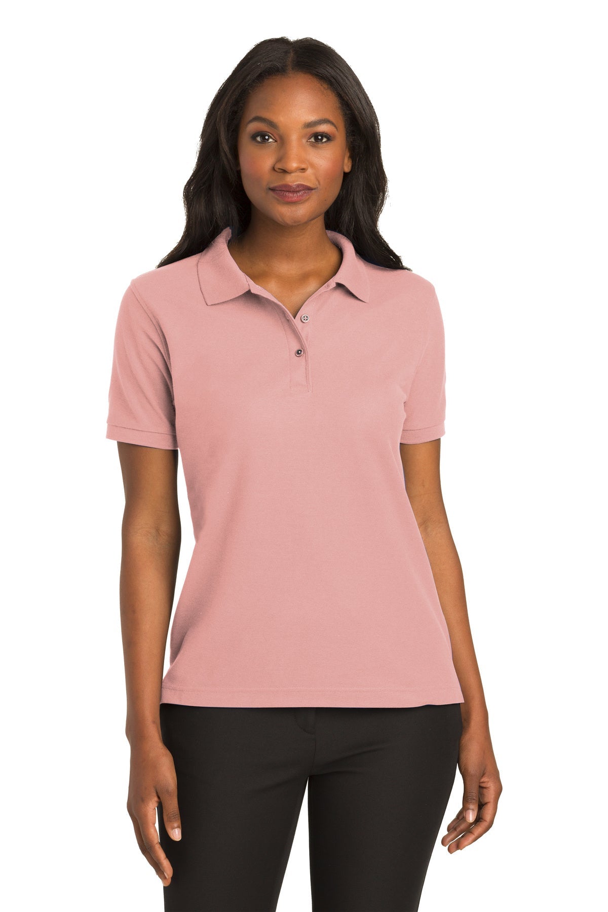 L500-2 Port Authority® Ladies Silk Touch™ Polo