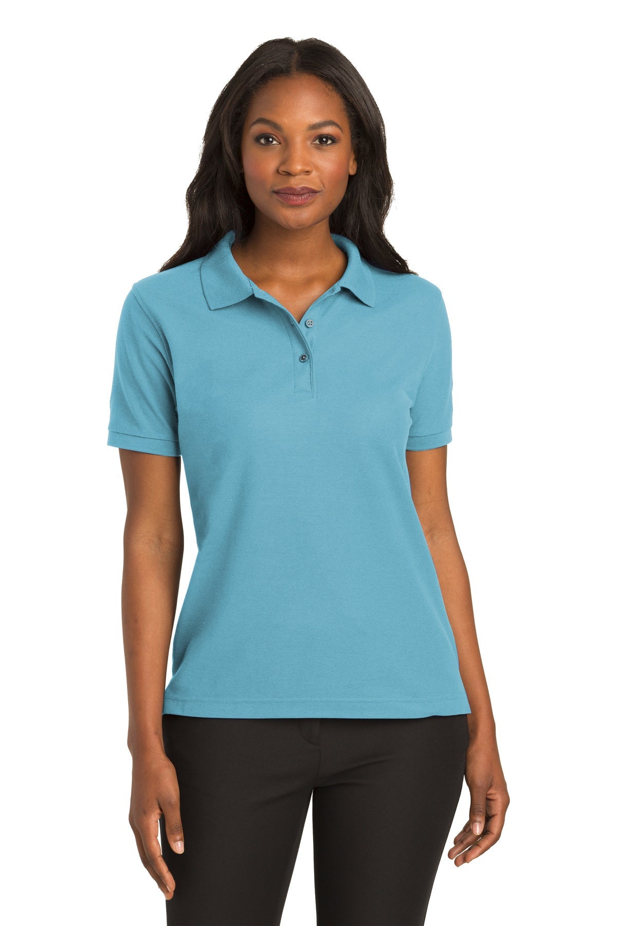 L500-2 Port Authority® Ladies Silk Touch™ Polo