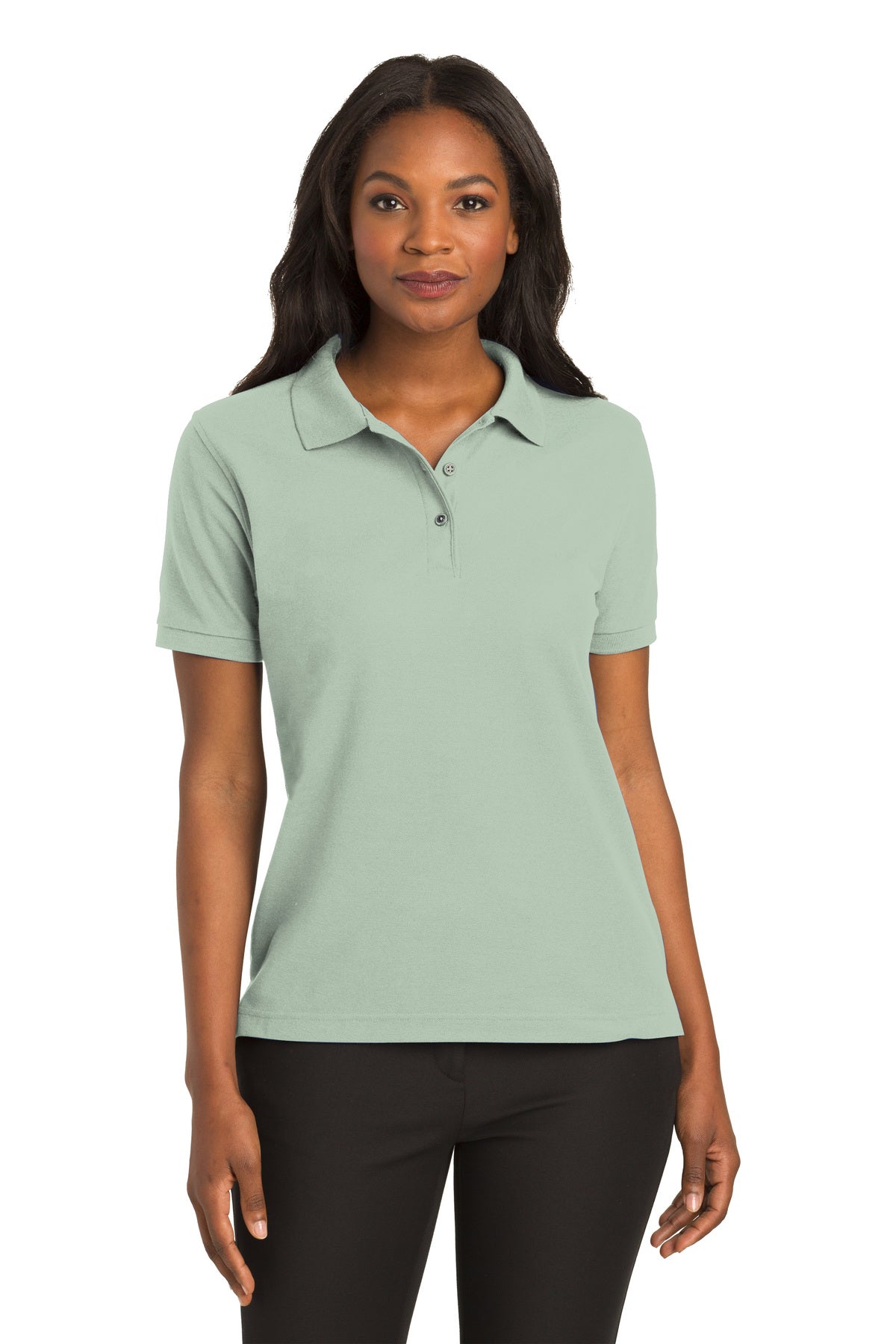 L500-2 Port Authority® Ladies Silk Touch™ Polo
