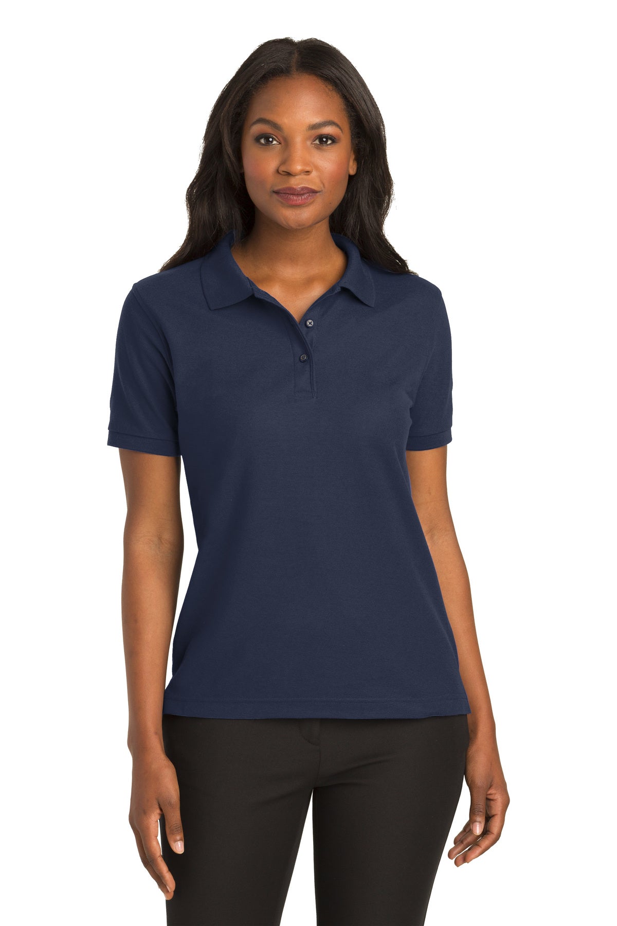 L500-3  Port Authority® Ladies Silk Touch™ Polo