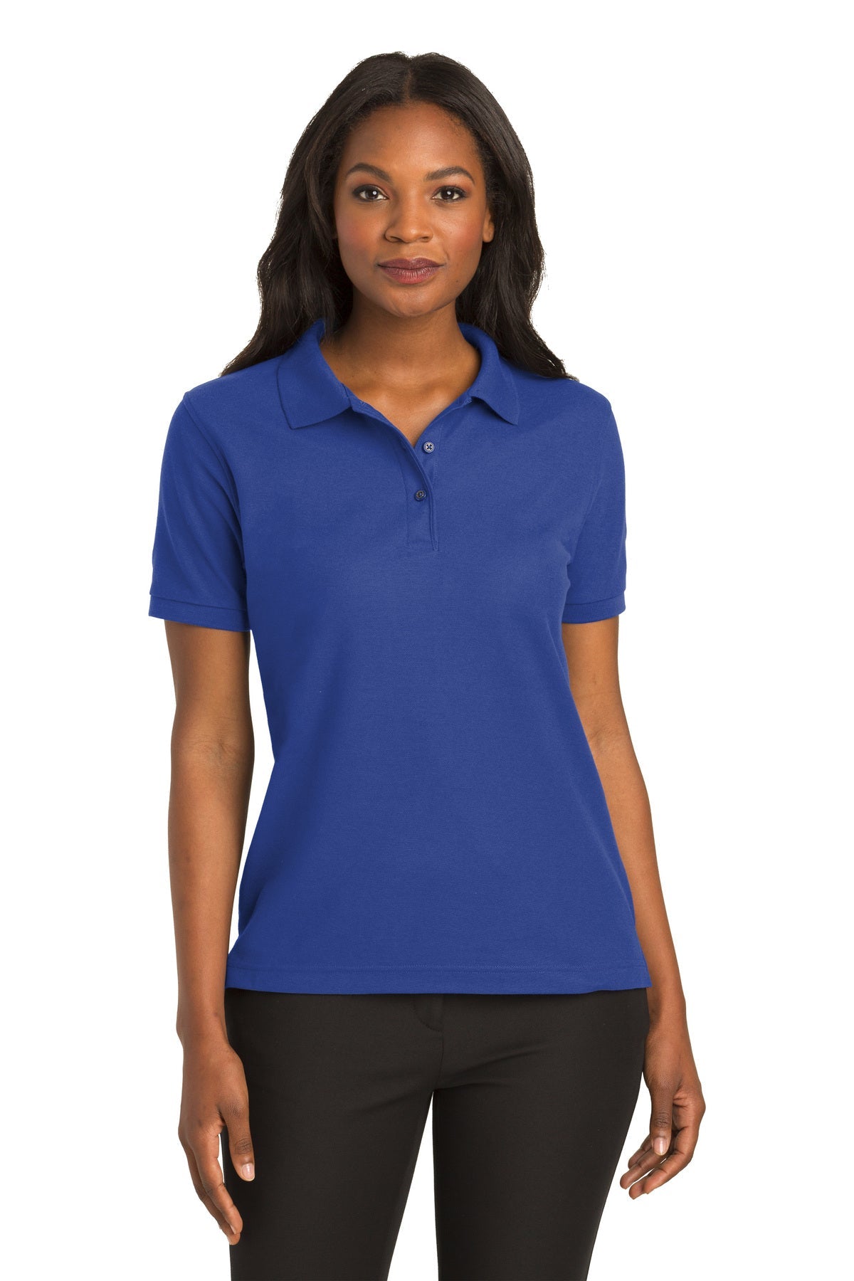 L500-3  Port Authority® Ladies Silk Touch™ Polo