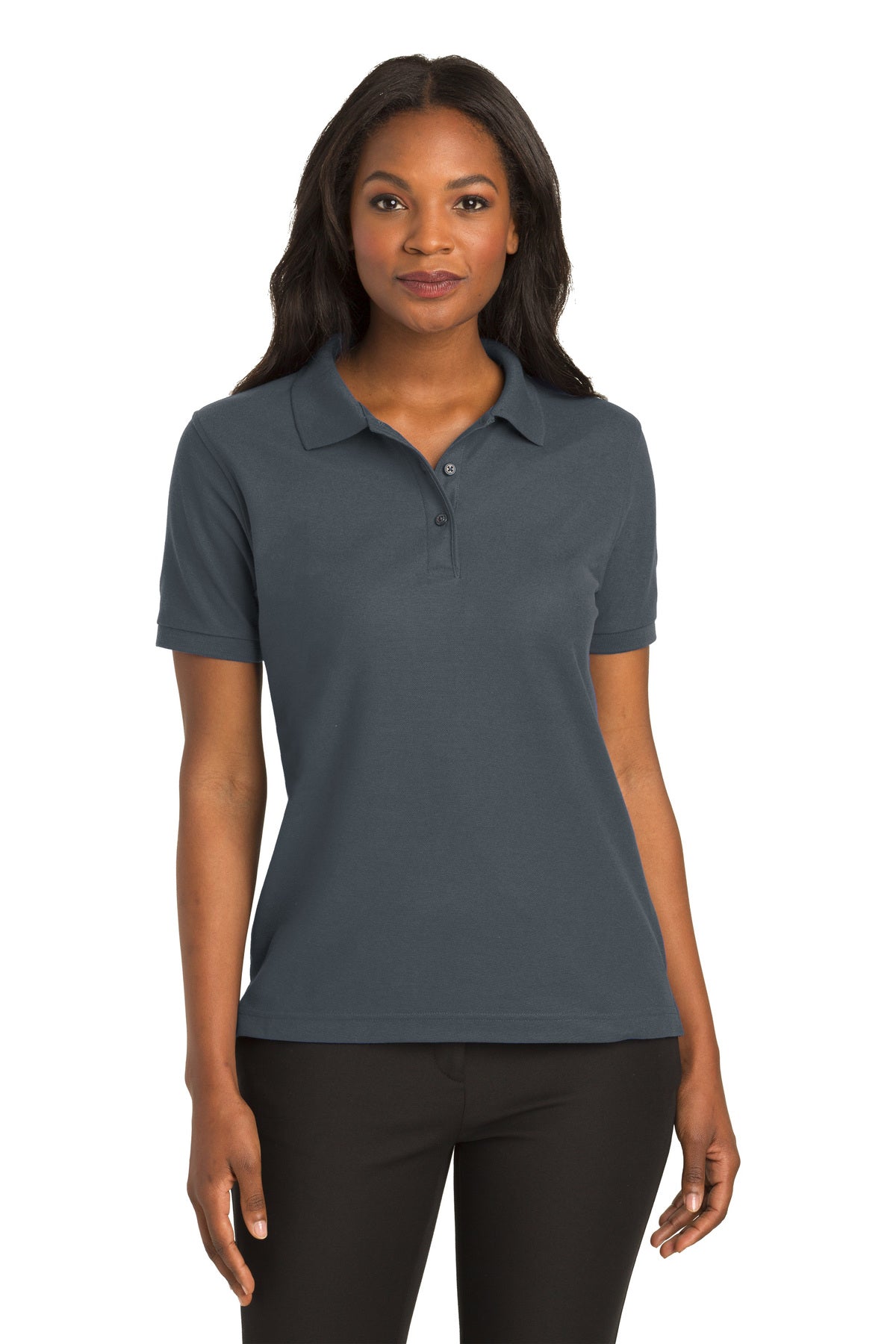 L500-3  Port Authority® Ladies Silk Touch™ Polo