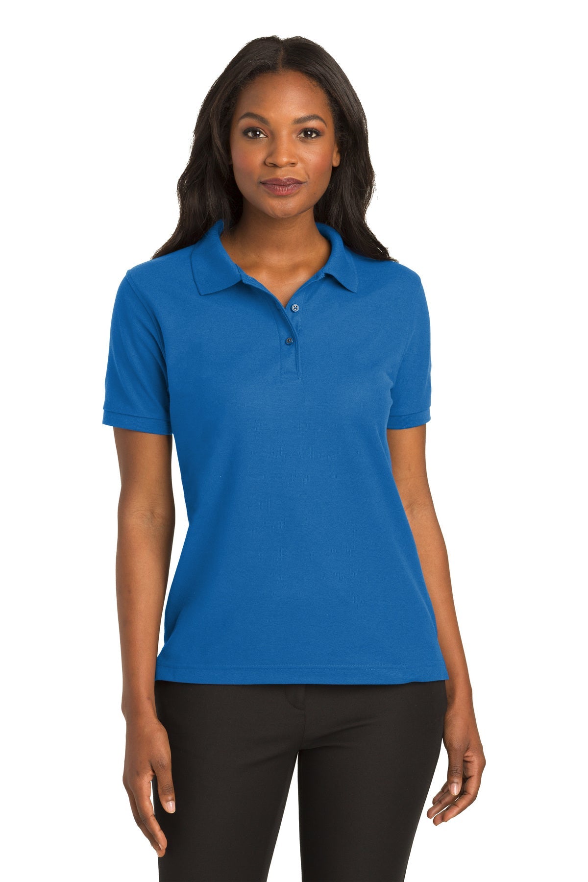 L500-3  Port Authority® Ladies Silk Touch™ Polo