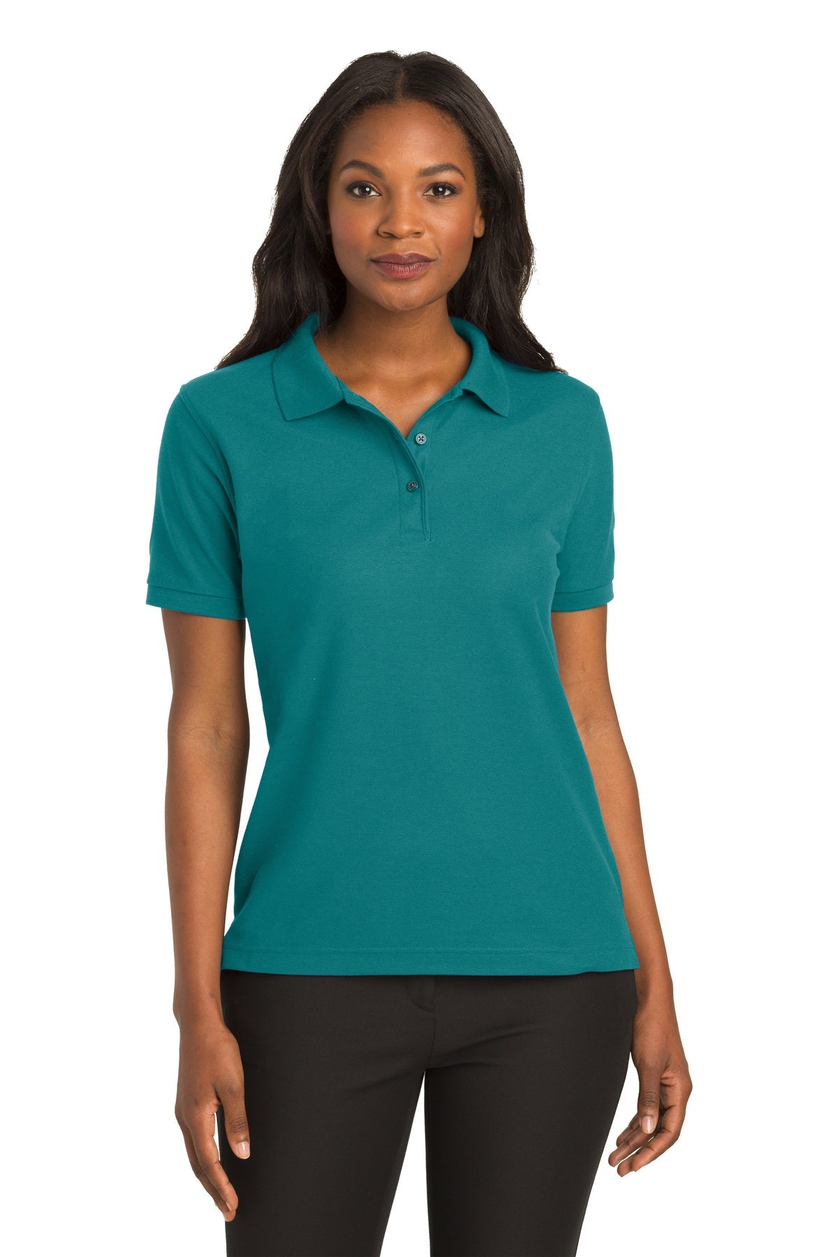 L500-3  Port Authority® Ladies Silk Touch™ Polo