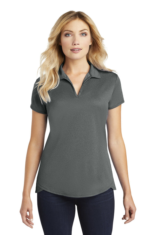 L576 Port Authority® Ladies Trace Heather Polo