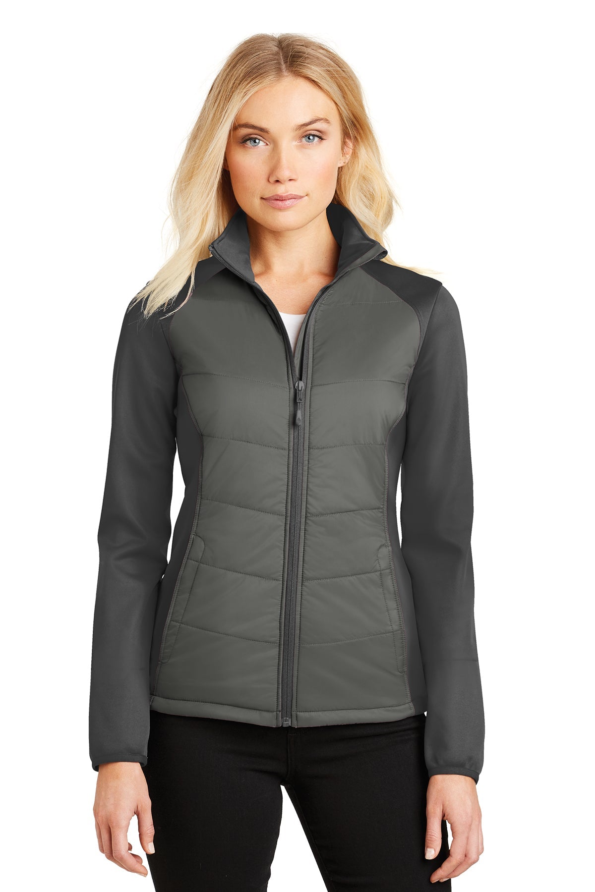 L787 Port Authority® Ladies Hybrid Soft Shell Jacket