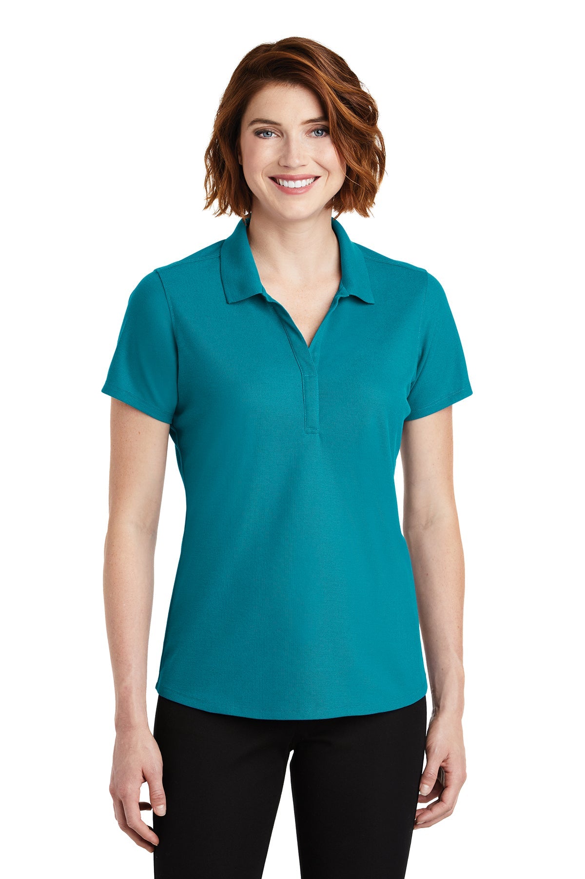 LK600  Port Authority ® Ladies EZPerformance ™ Pique Polo