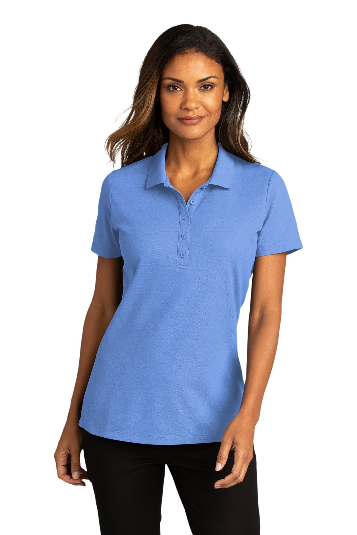 LK810-2 Port Authority® Ladies SuperPro React™ Polo