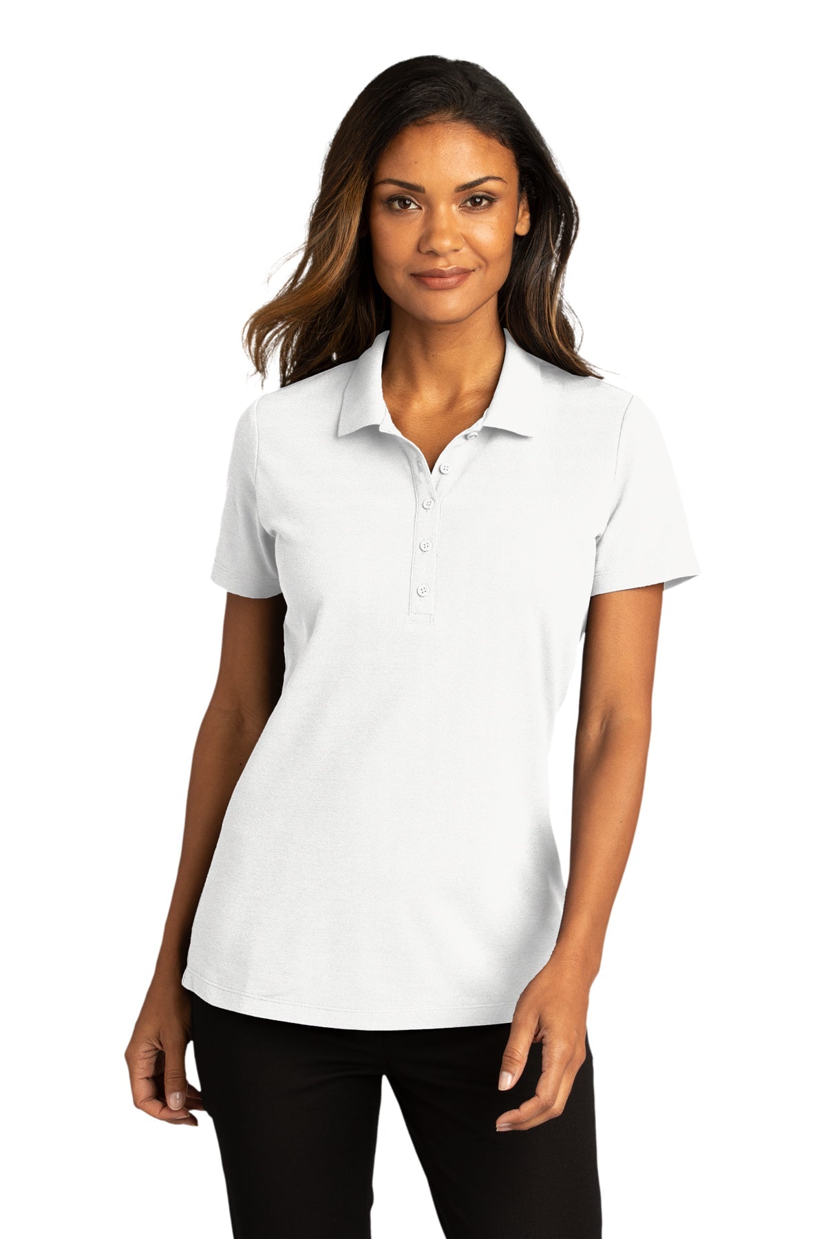 LK810-2 Port Authority® Ladies SuperPro React™ Polo