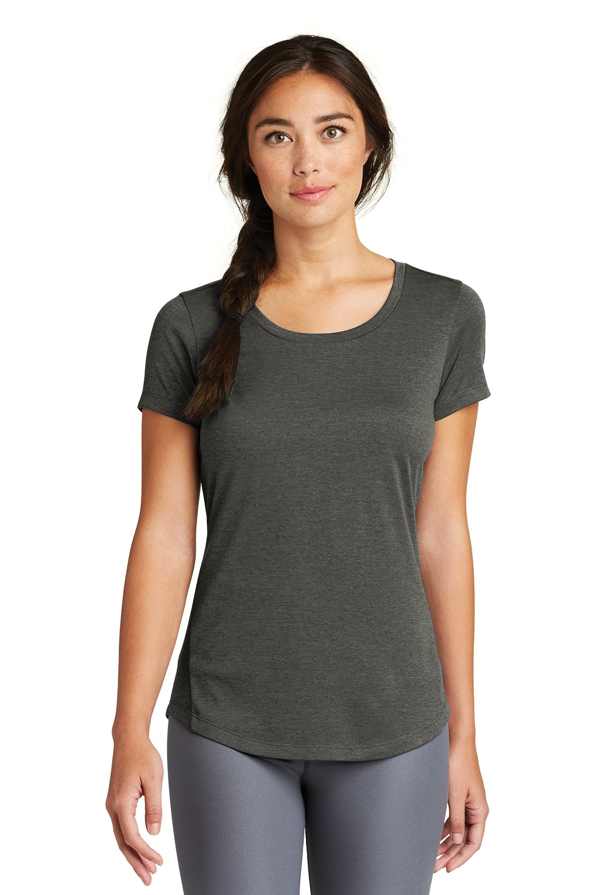 LNEA200  New Era® Ladies Series Performance Scoop Tee