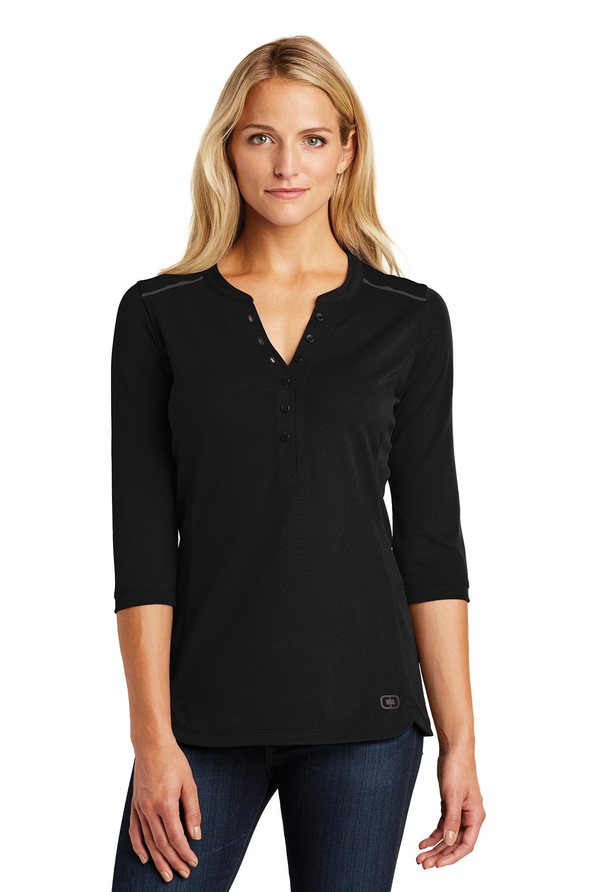 LOG132 OGIO® Ladies Fuse Henley