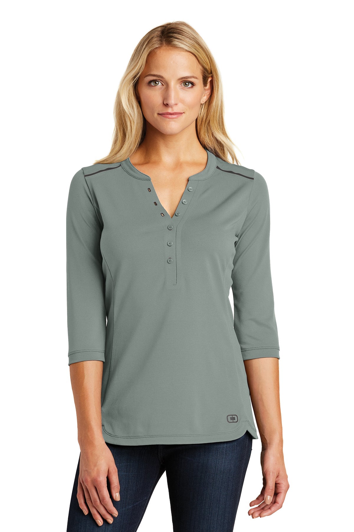 LOG132 OGIO® Ladies Fuse Henley