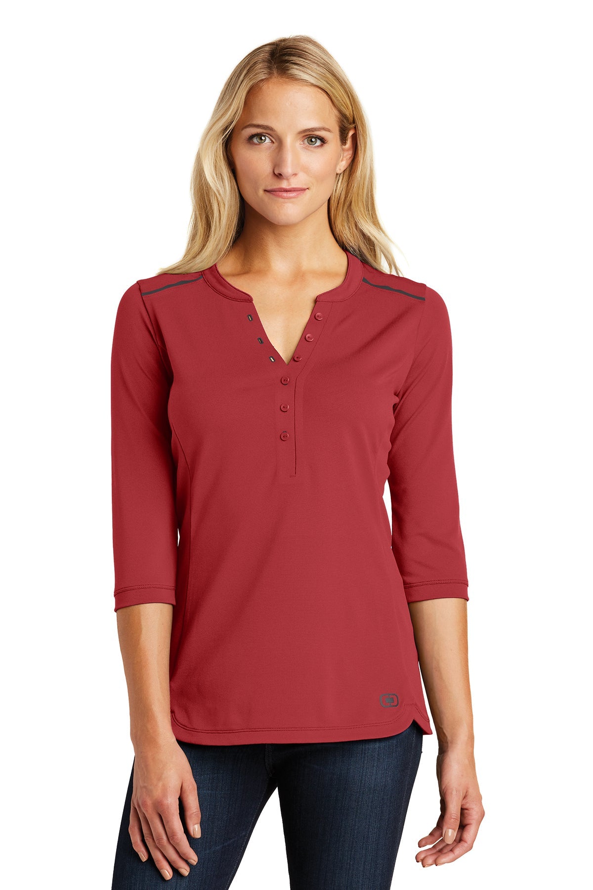 LOG132 OGIO® Ladies Fuse Henley