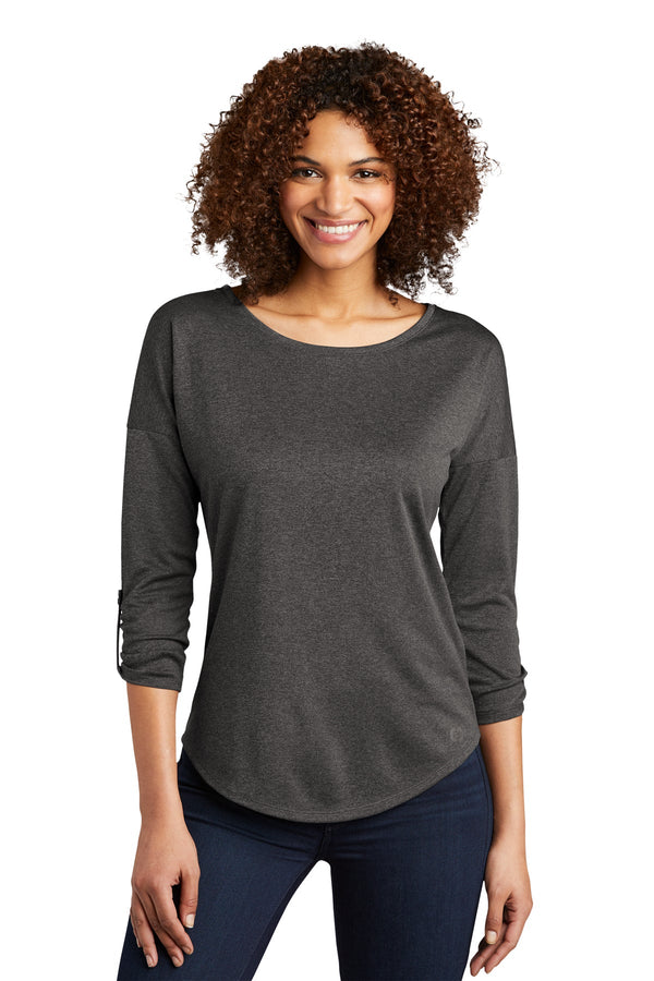 LOG141 OGIO® Ladies Gravitate Scoop 3/4-Sleeve