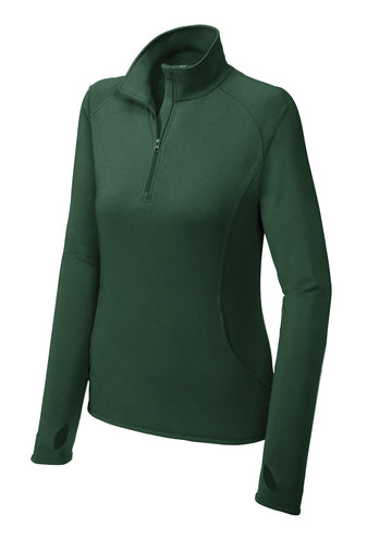 Ladies 1/4 Zip LST850 - Green