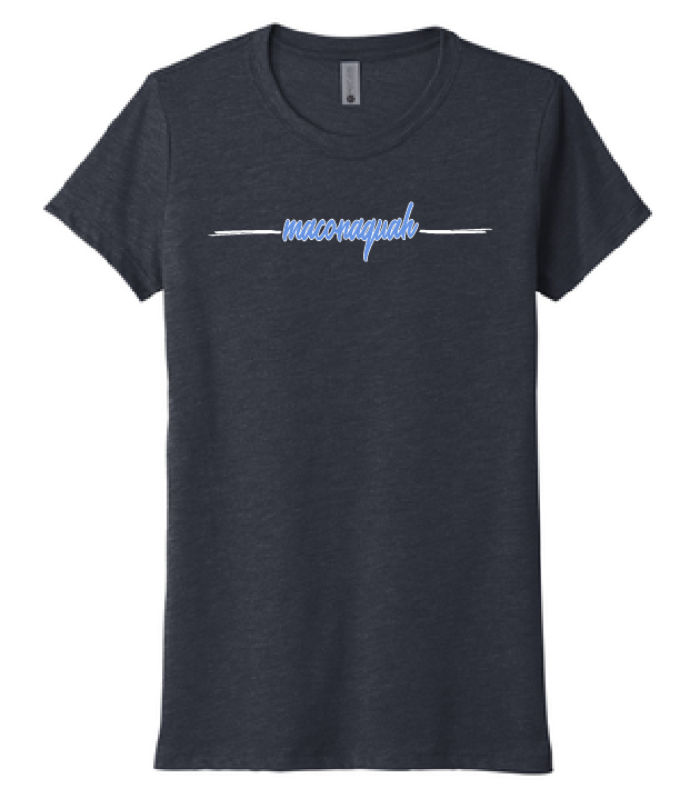 Maconaquah Women's Tri-Blend Short Sleeve Tee