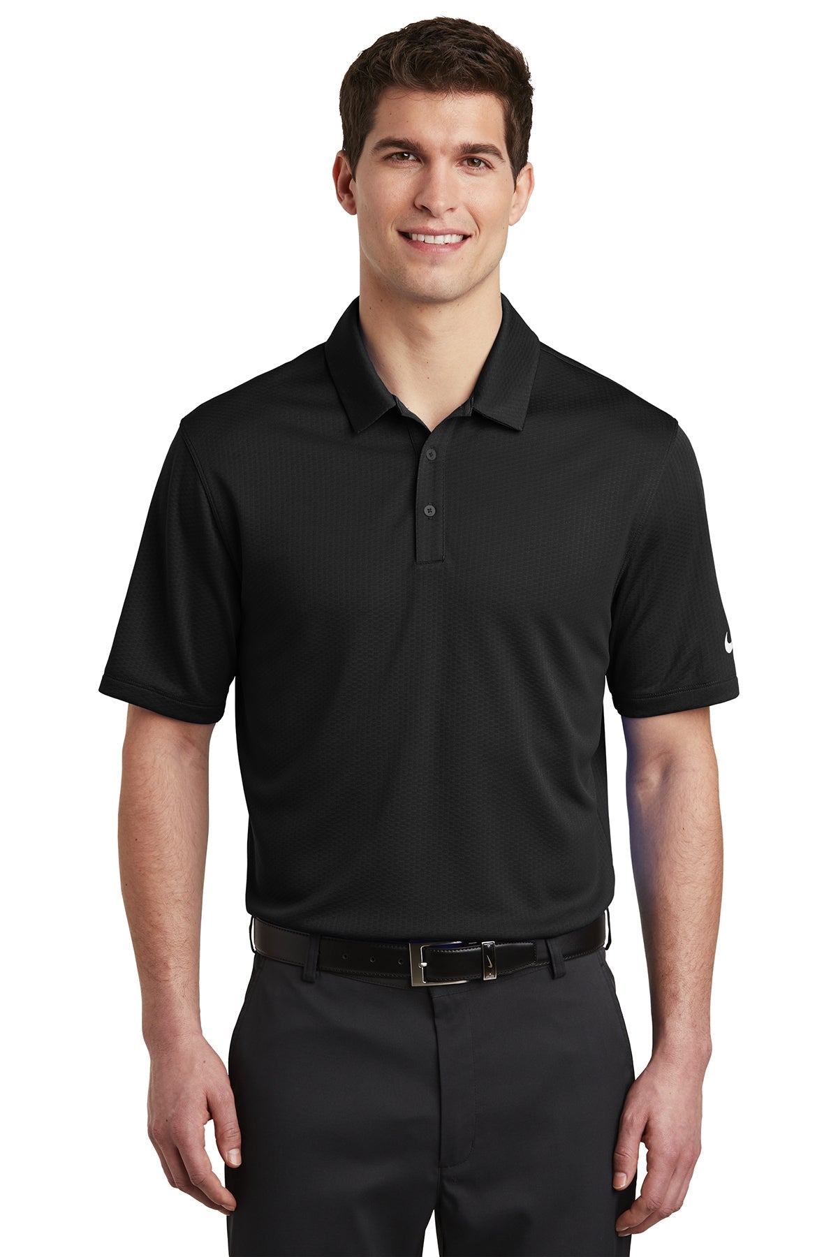 NKAH6266 Nike Dri-FIT Hex Textured Polo