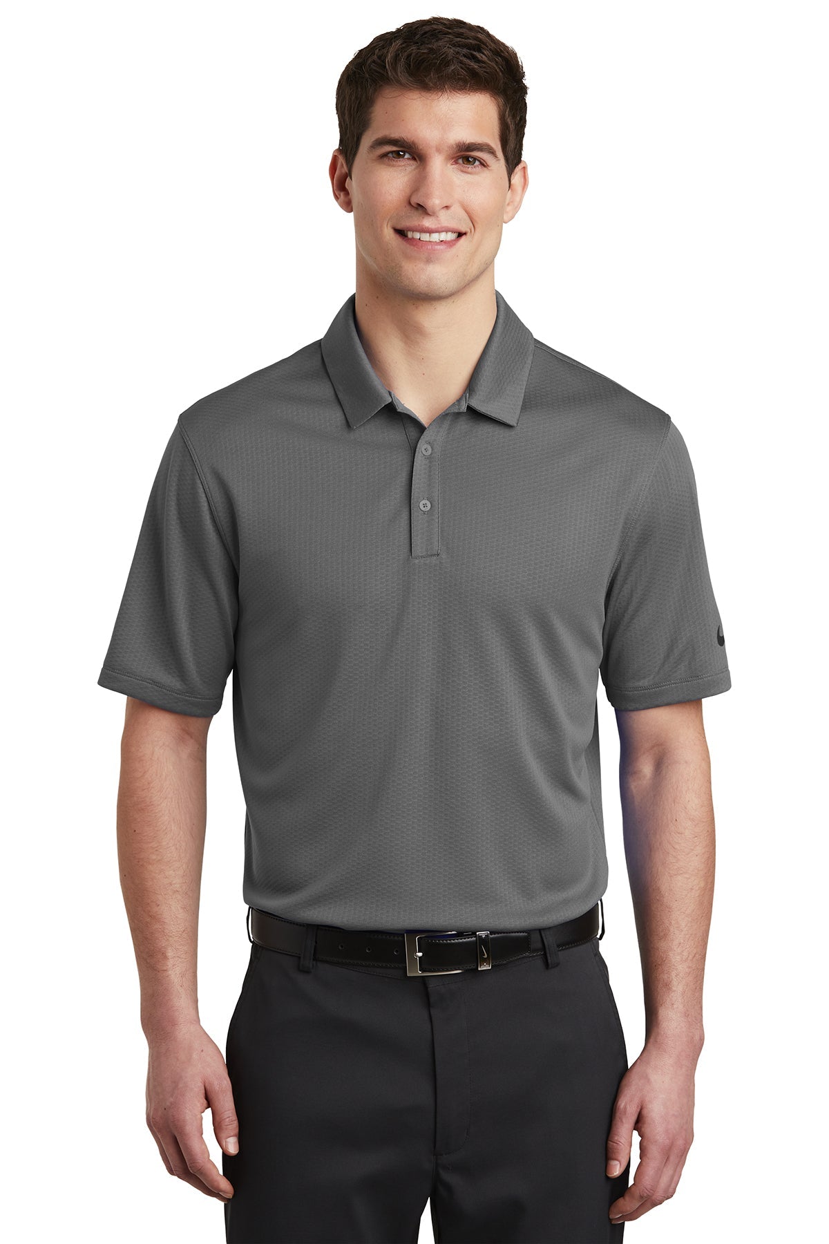 NKAH6266 Nike Dri-FIT Hex Textured Polo