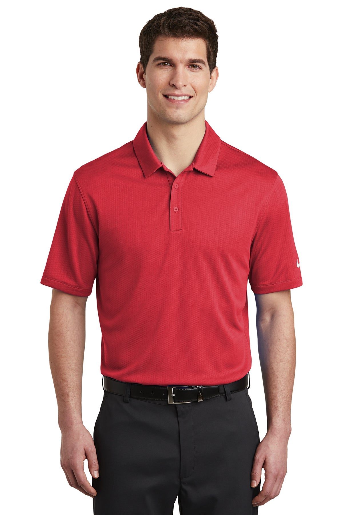 NKAH6266 Nike Dri-FIT Hex Textured Polo