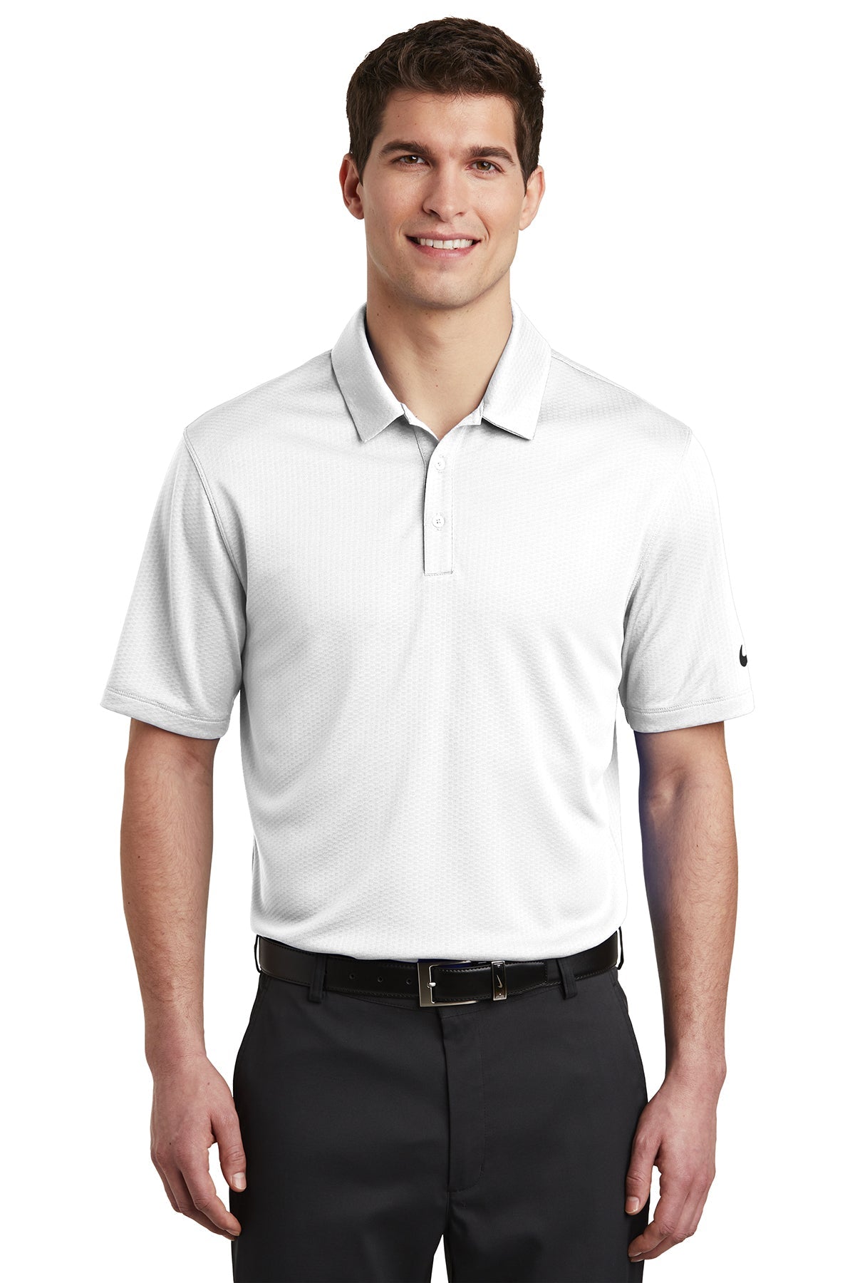 NKAH6266 Nike Dri-FIT Hex Textured Polo