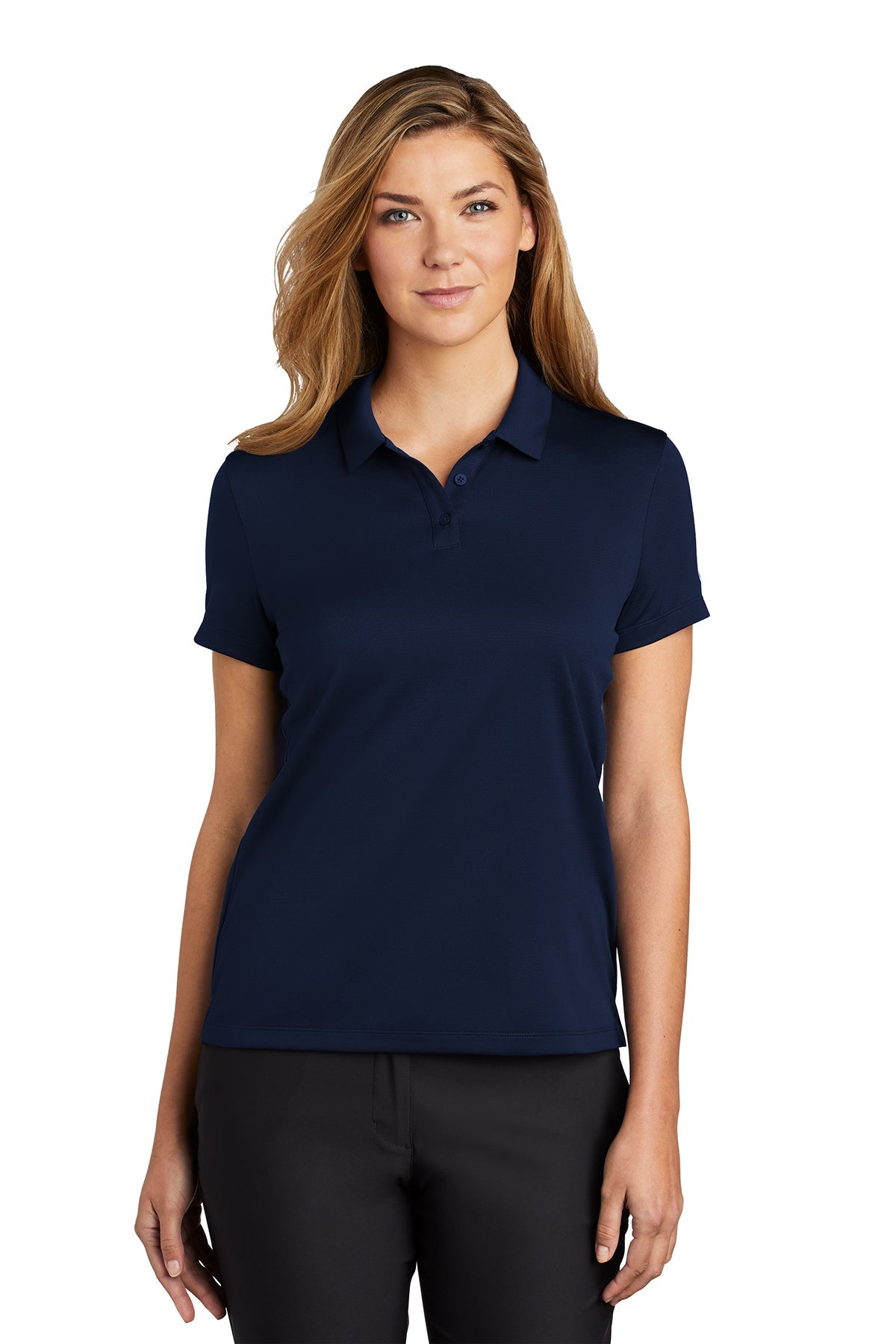 NKBV6043 Nike Ladies Dry Essential Solid Polo