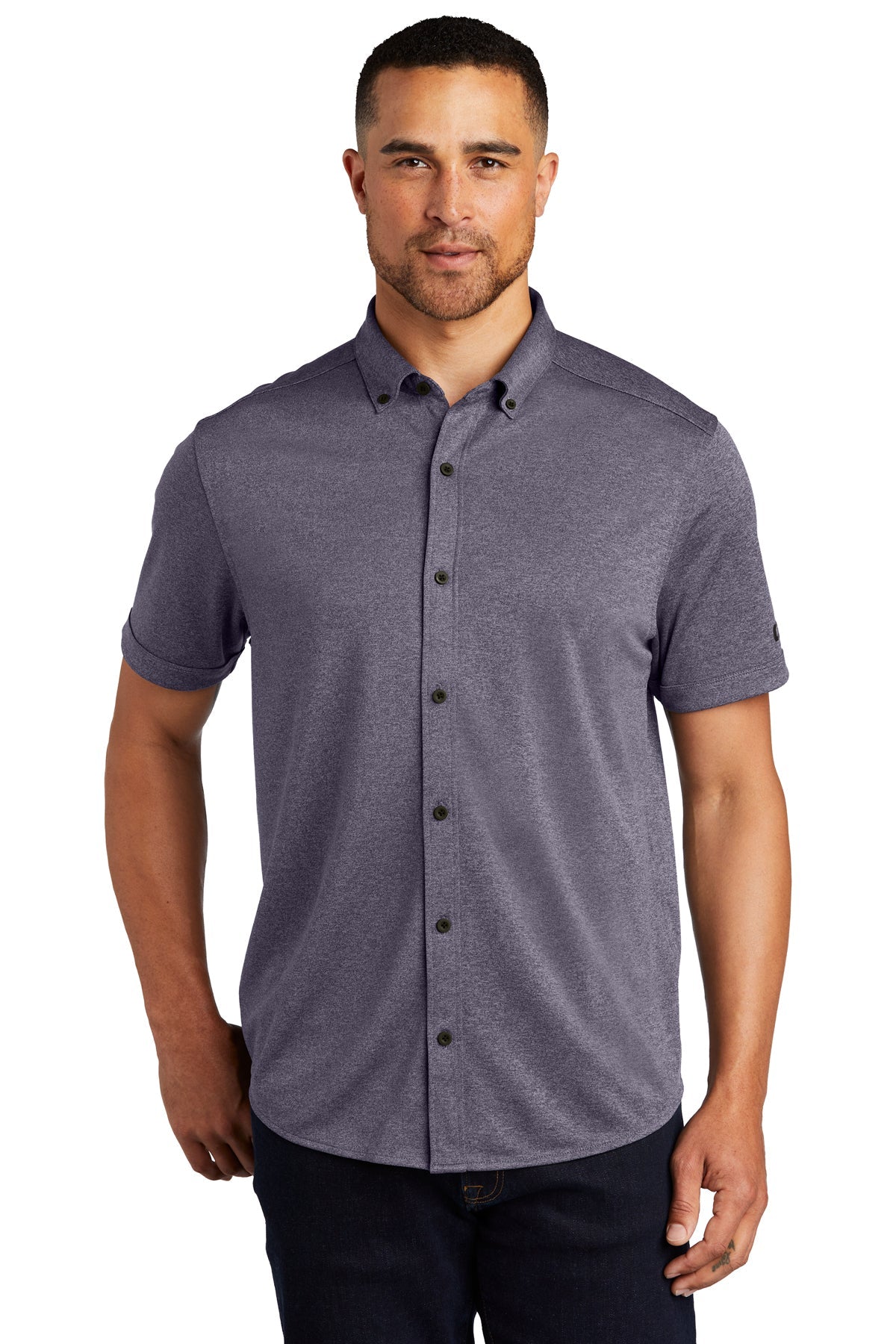 OG141 OGIO® Gravitate Full-Button Polo