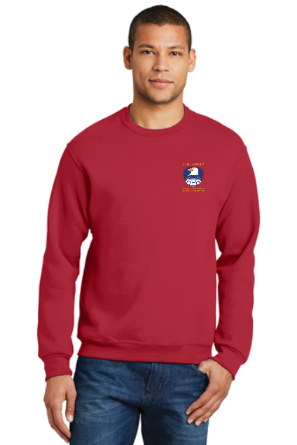 JERZEES NuBlend Crewneck Red