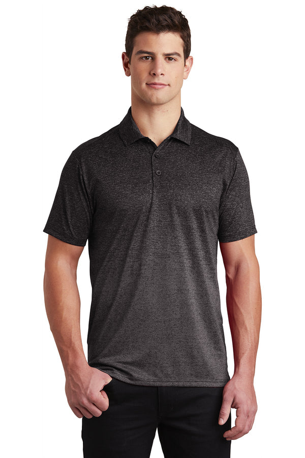 ST671  Sport-Tek ® Ombre Heather Polo