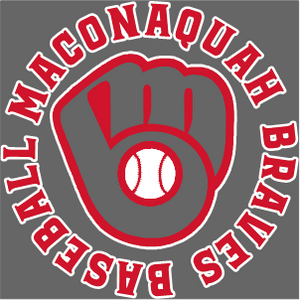 Maconaquah Baseball New Era ® Performance Terry Short Sleeve Hoodie - 2022 Team Logo
