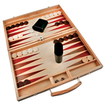 Wooden Backgammon Set with Free Engraving